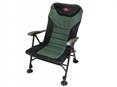 кресло /MIFINE/ карповое,с подлокотниками,регулируемой спинкой,телескопические ножки 40*53*50 см 55050